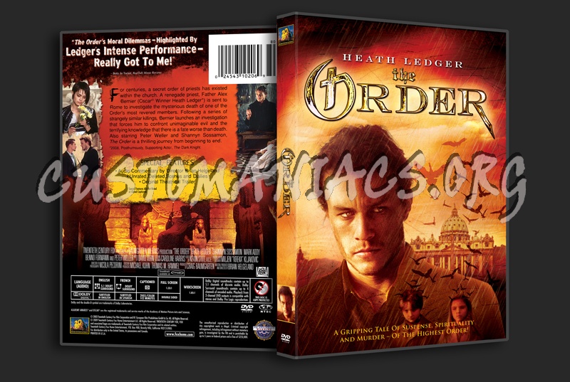 The Order dvd cover