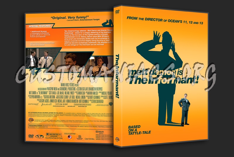 The Informant dvd cover