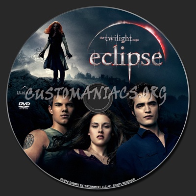 The Twilight Saga: Eclipse dvd label