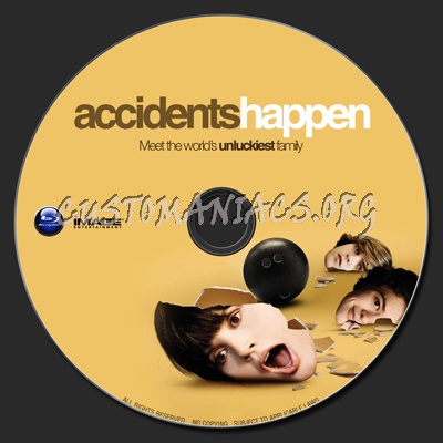 Accidents Happen blu-ray label