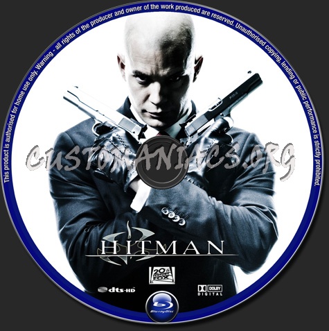 Hitman blu-ray label