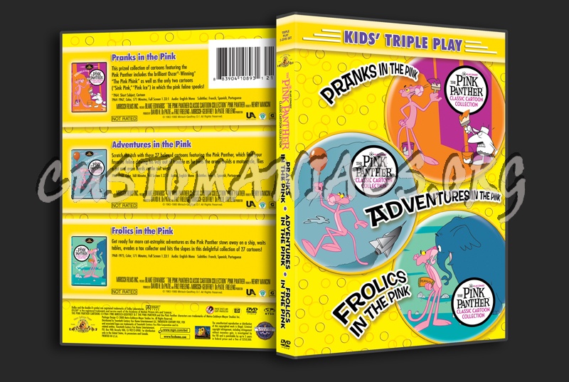 Pranks in the Pink / Adventures in the Pink / Frolics in the Pink dvd cover