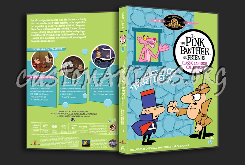 The Pink Panther and Friends Classic Collection: The Inspector Part Deux dvd cover