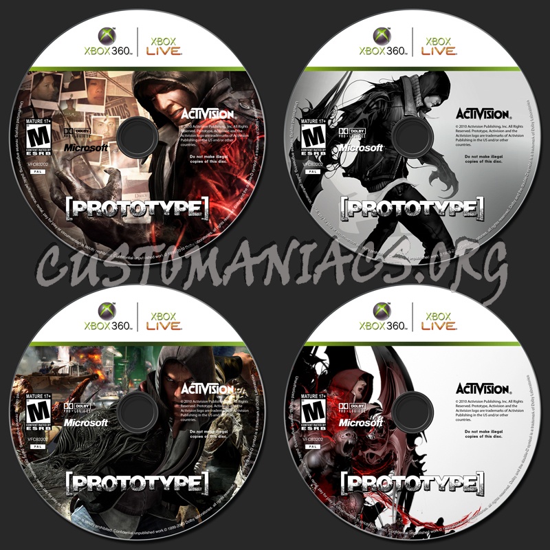 Prototype dvd label