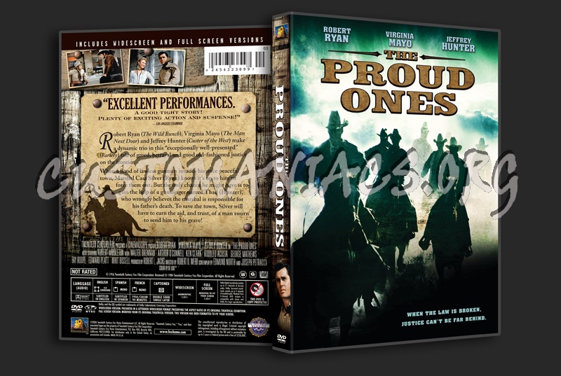 The Proud Ones dvd cover