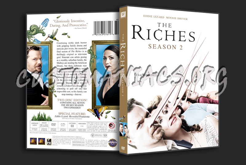 The Riches Season 2 dvd cover