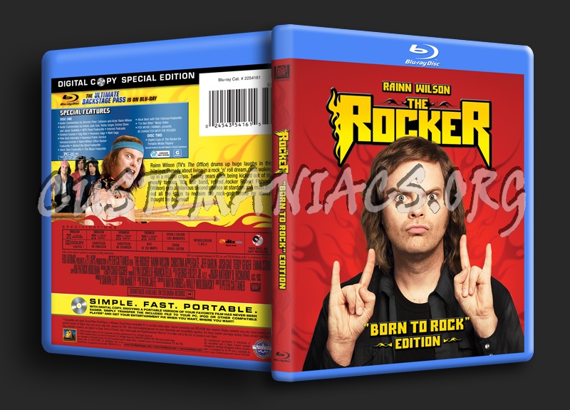 The Rocker blu-ray cover