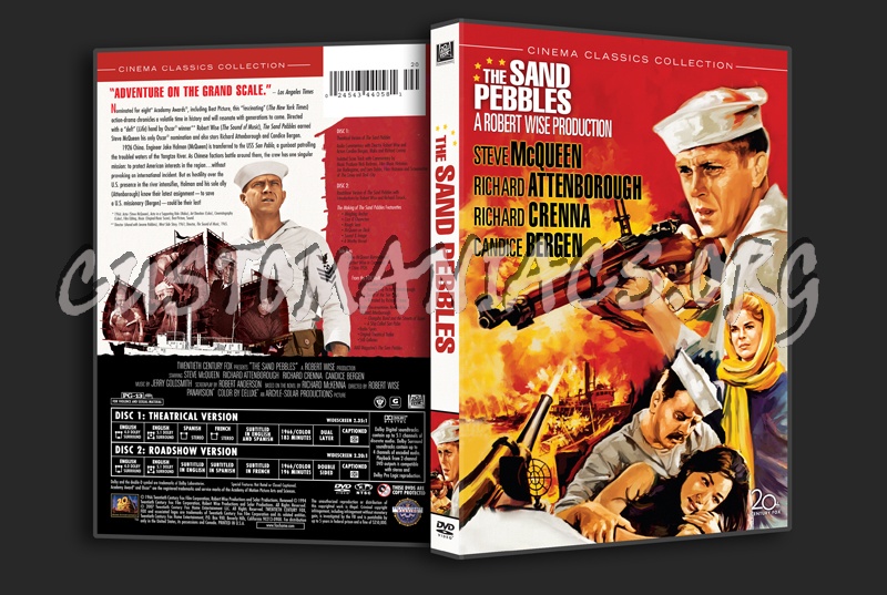 The Sand Pebbles dvd cover