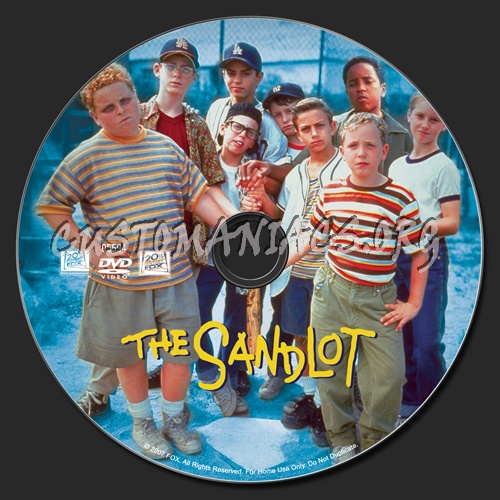 The Sandlot dvd label