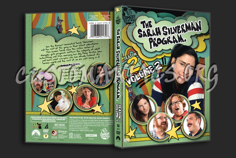 The Sarah Silverman Program Season 2 Volume 2 dvd cover
