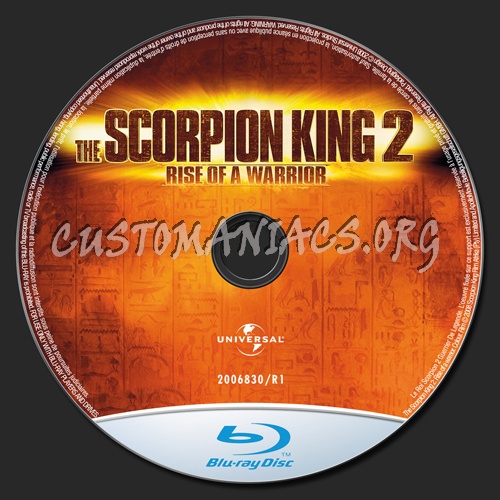 The Scorpion King 2 blu-ray label