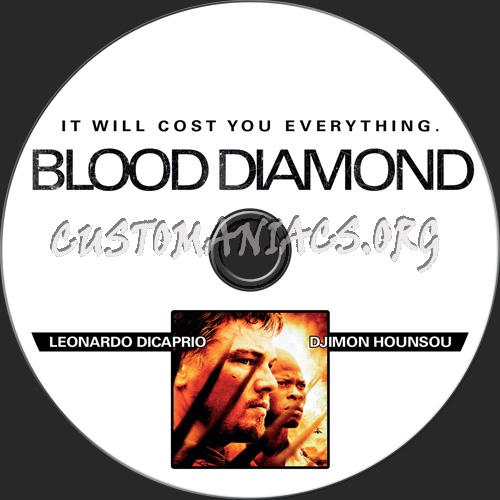 Blood Diamond dvd label