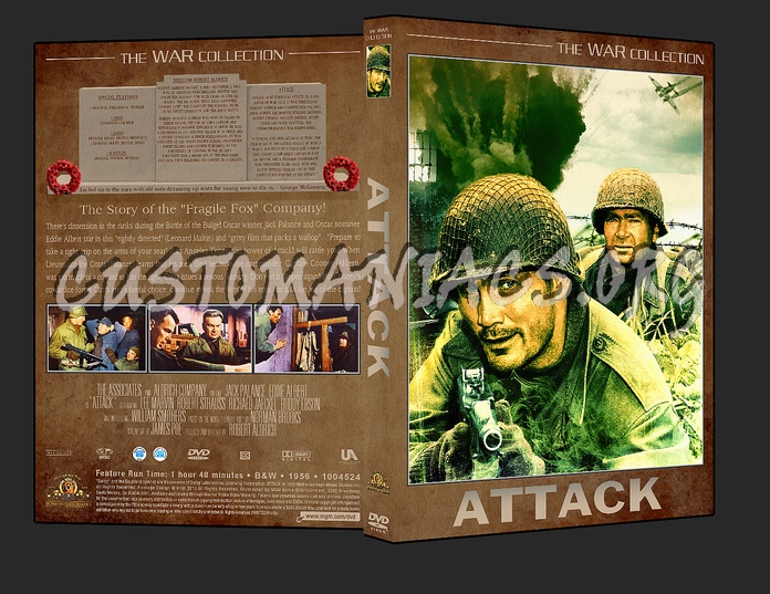 War Collection Attack dvd cover