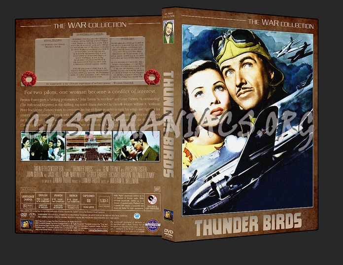 War Collection Thunder Birds dvd cover