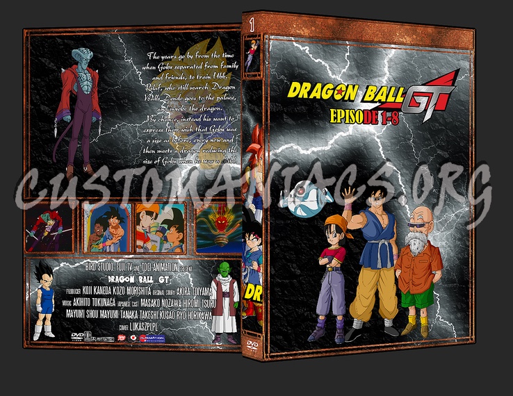 Mega Collection Dragon Ball - DBGT dvd cover