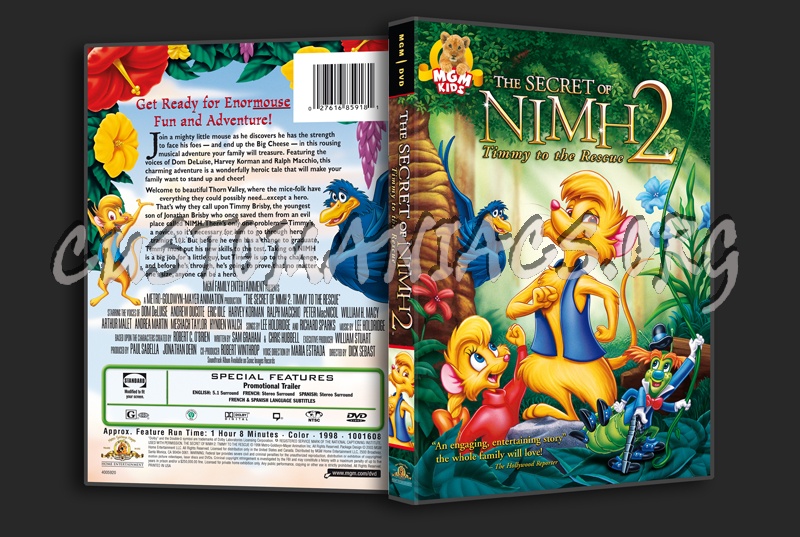 The Secret of Nimh 2 dvd cover