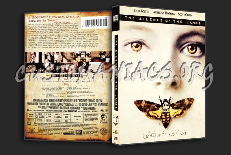 The Silence of the Lambs dvd cover