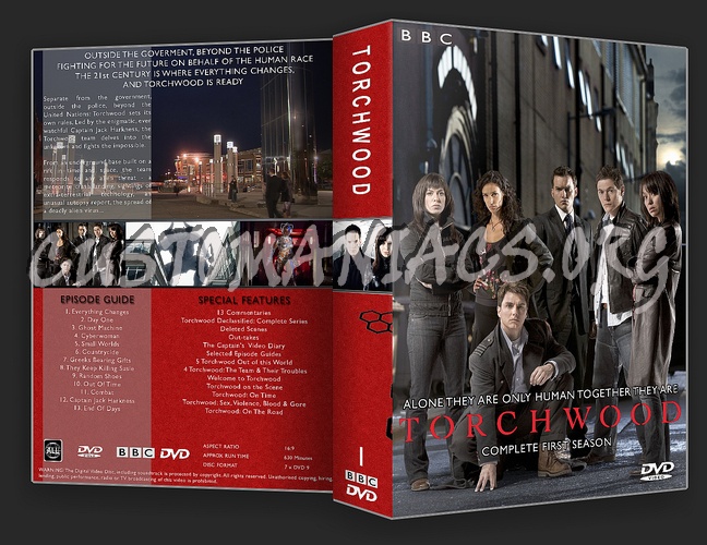 Torchwood Complete Collection dvd cover