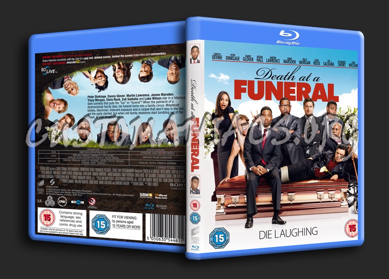 Death at a Funeral blu-ray cover