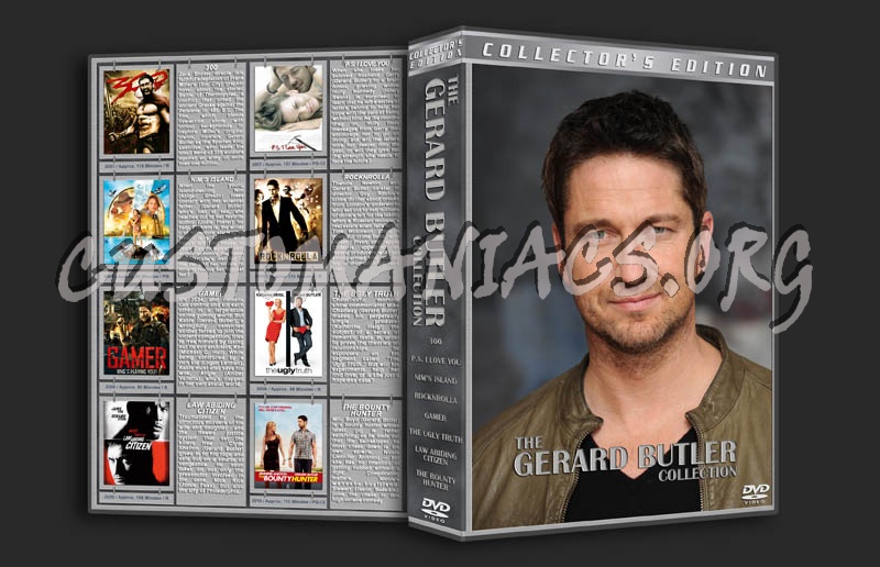 The Gerard Butler Collection dvd cover