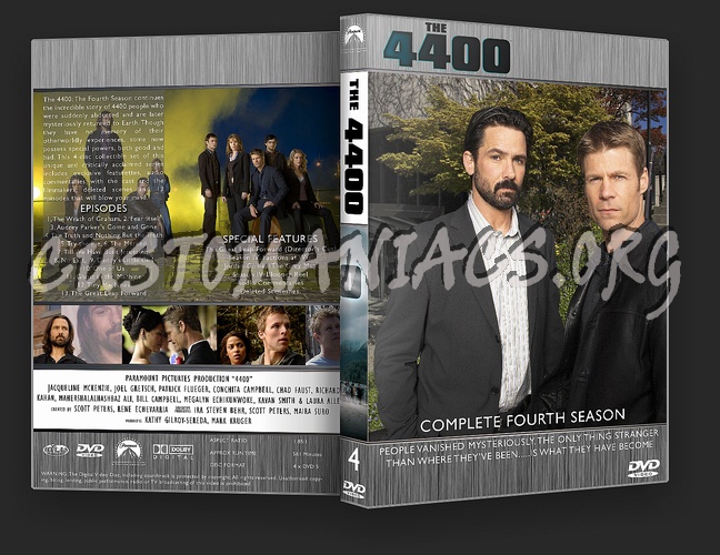 4400 Complete Season 1-4 dvd cover