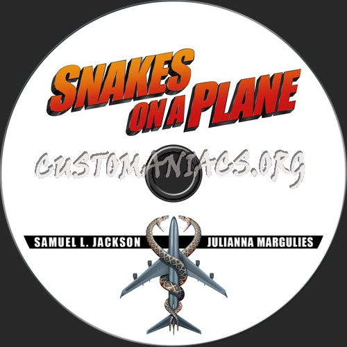 Snakes On A Plane dvd label