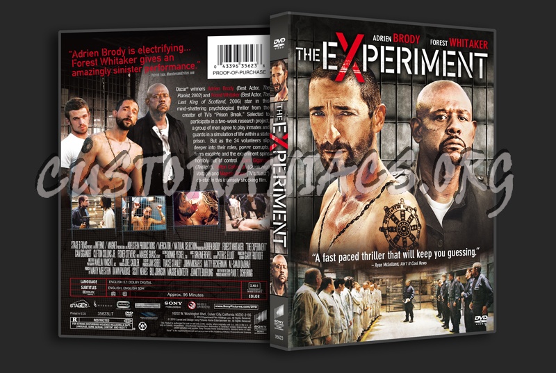 The Experiment dvd cover