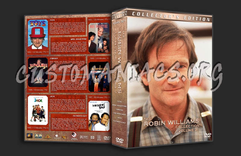 The Robin Williams Collection - Volume 2 dvd cover