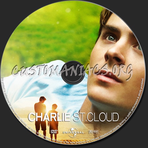 Charlie St Cloud dvd label