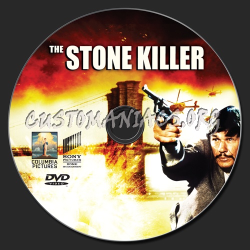 The Stone Killer dvd label