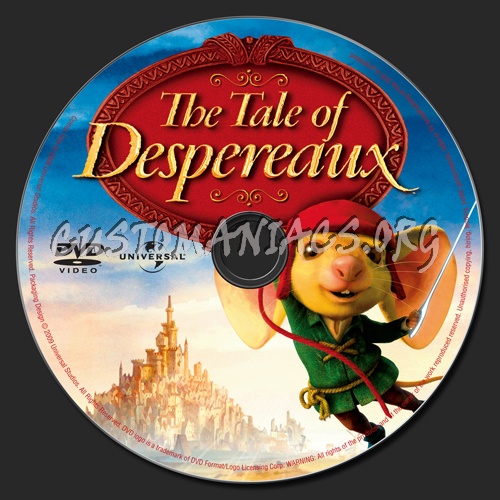 The Tale of Despereaux dvd label