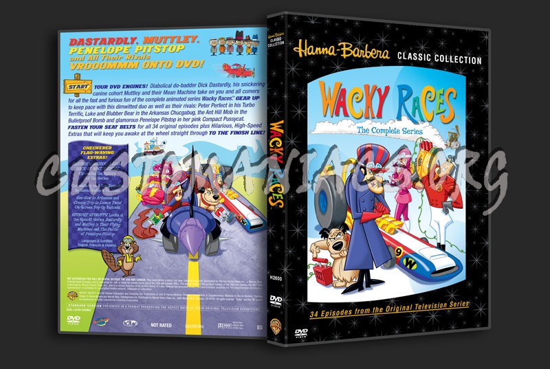 Wacky Races dvd cover