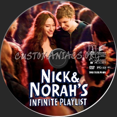 Nick & Norah's Infinite Playlist dvd label