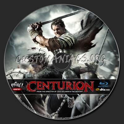 Centurion blu-ray label