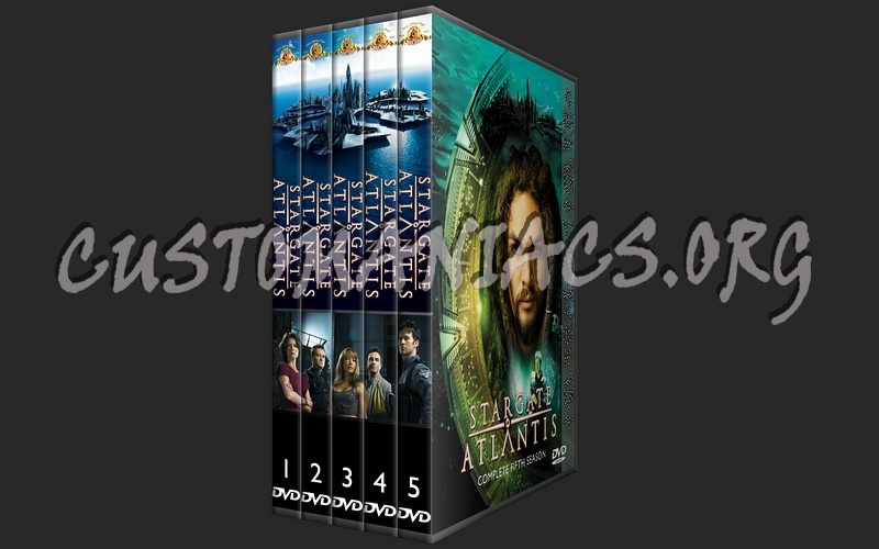 Stargate Atlantis Complete Season 1-5 dvd cover