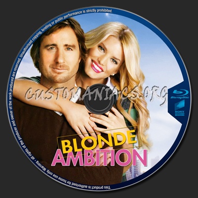 Blonde ambition blu-ray label