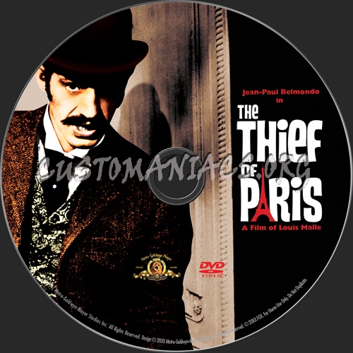 The Thief of Paris dvd label