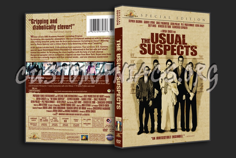 The Usual Suspects dvd cover