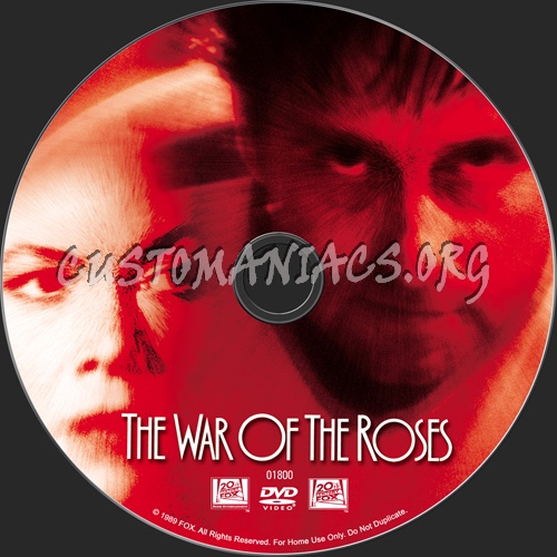 The War of the Roses dvd label