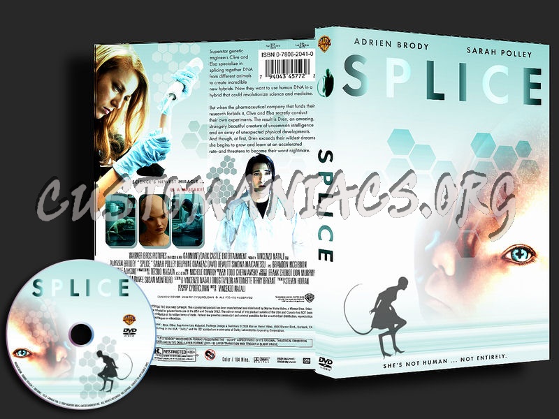 Splice dvd cover