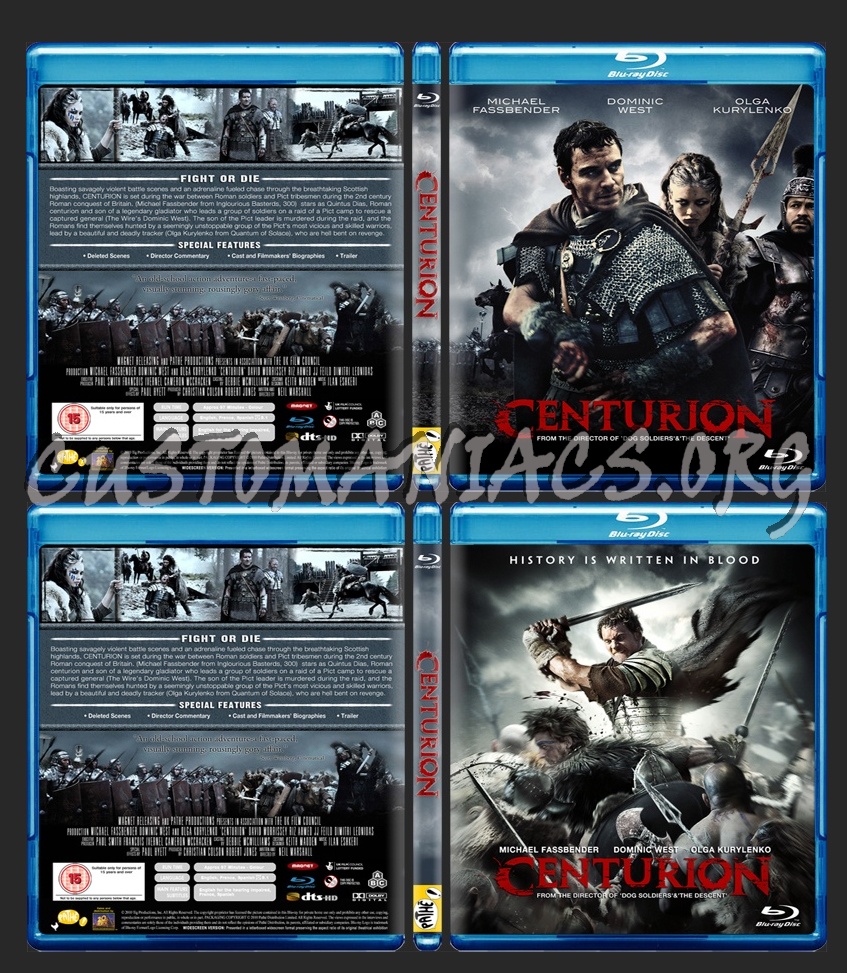 Centurion blu-ray cover