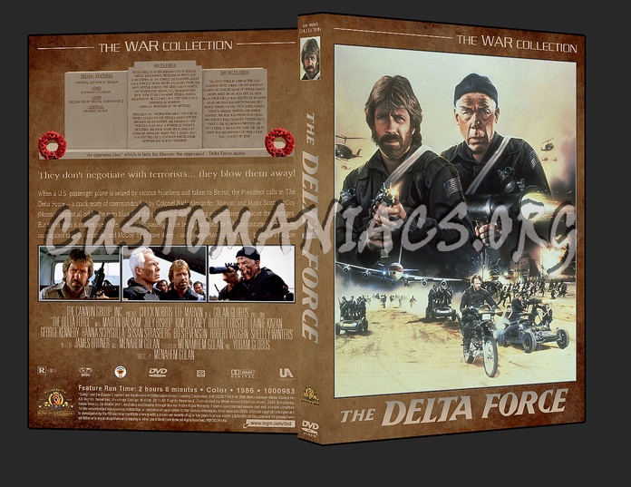 War Collection Delta Force dvd cover