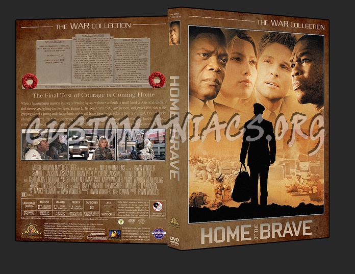 War Collection Home of the Brave dvd cover