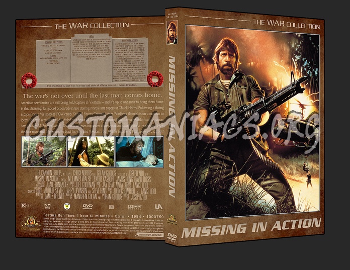 War Collection Missing in Action dvd cover