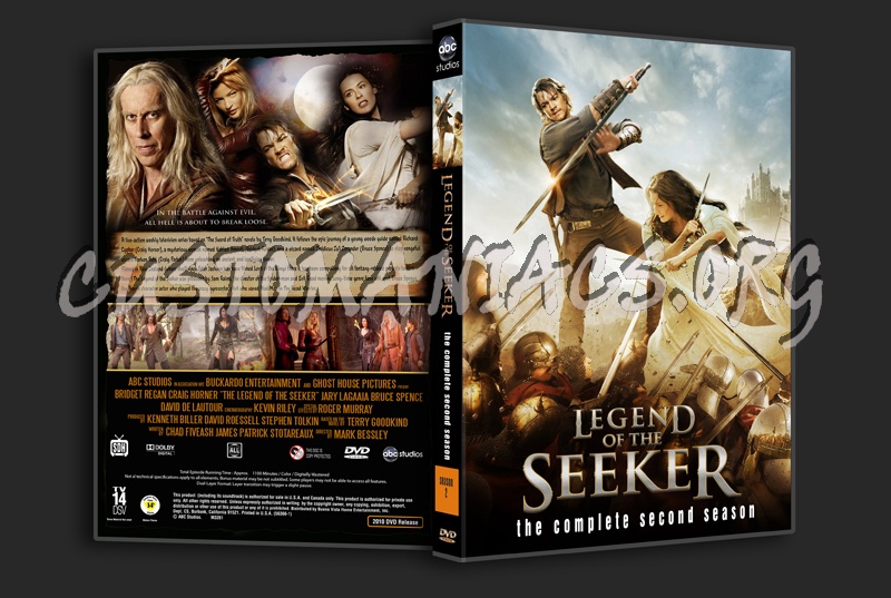 Legend of the Seeker dvd cover