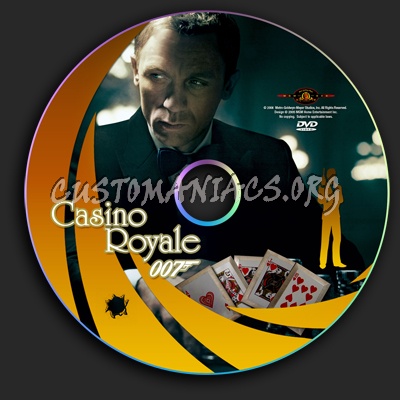 Casino Royale dvd label