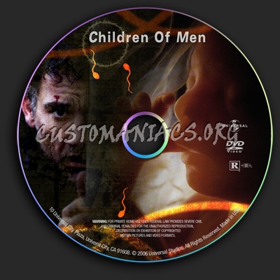 Children of Men dvd label