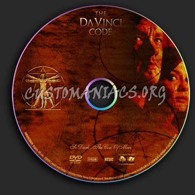 The Da Vinci Code dvd label