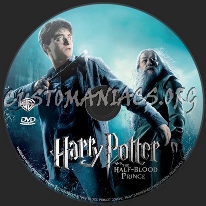 Harry Potter and the Half-Blood Prince dvd label