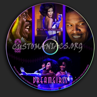 Dreamgirls dvd label